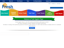 Tablet Screenshot of hhpfresh.com